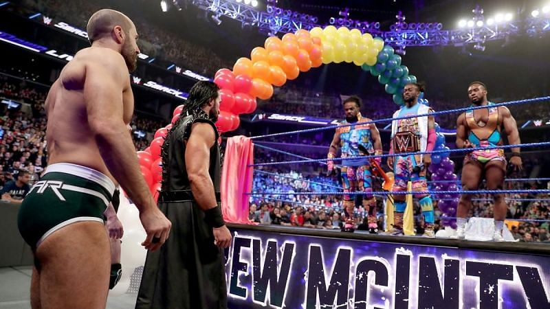 The Bar and Drew McIntyre hoped to crash Kingston's party.